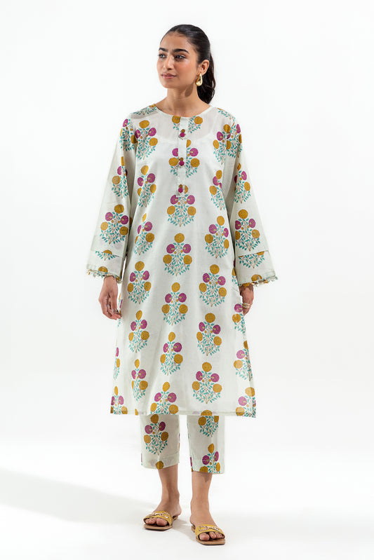 2 PIECE PRINTED LAWN SUIT (PRET)