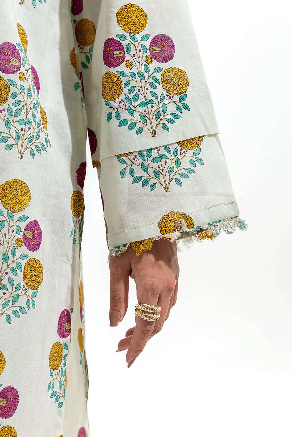 2 PIECE PRINTED LAWN SUIT (PRET)