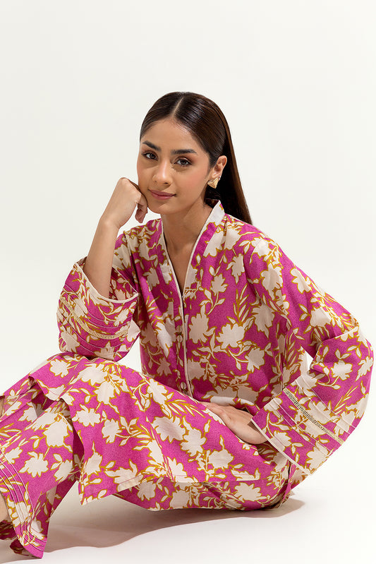 2 PIECE PRINTED LAWN SUIT (PRET)