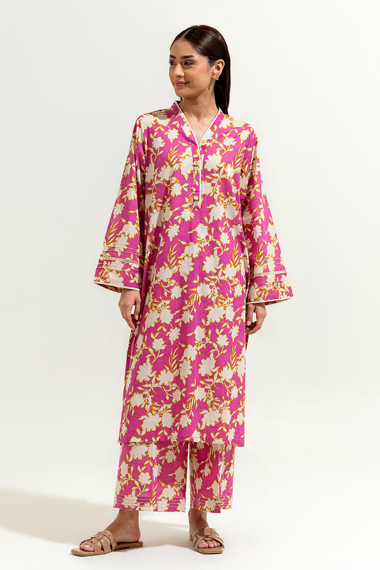 2 PIECE PRINTED LAWN SUIT (PRET)