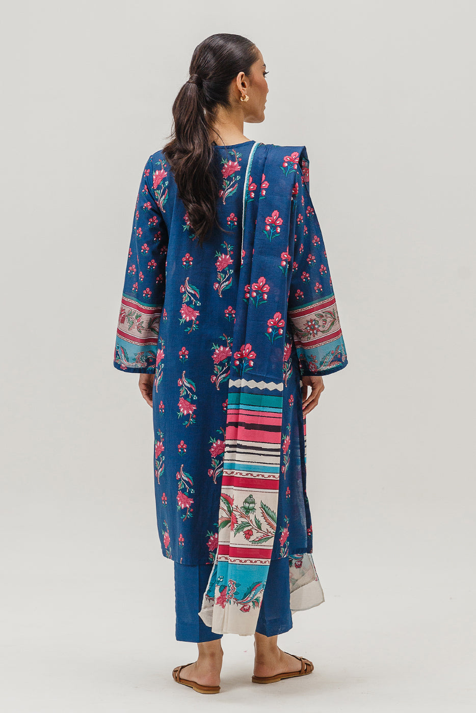 3 PIECE PRINTED SUIT (PRET)