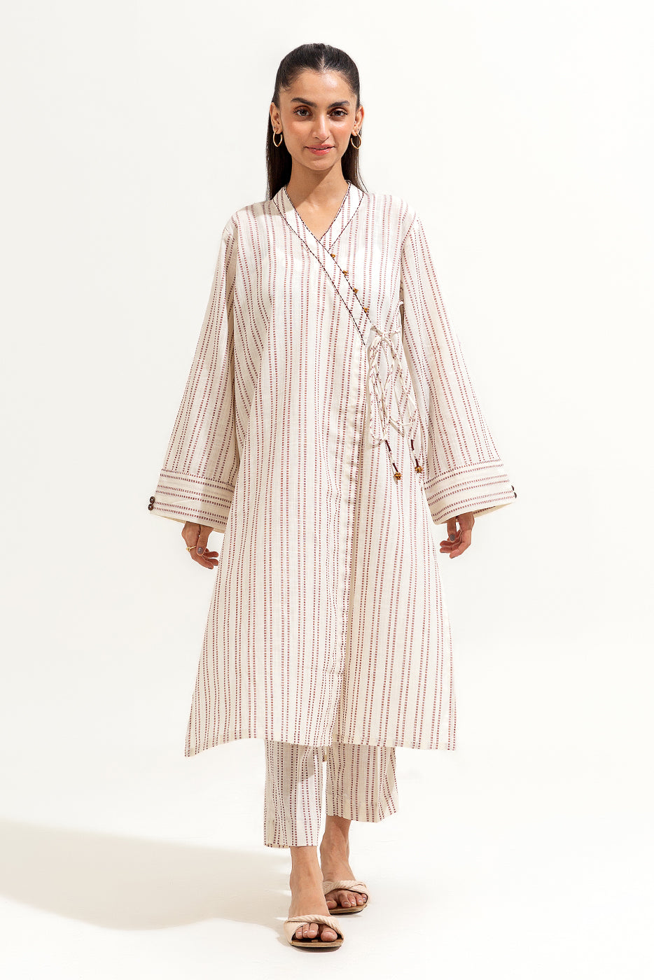 2 PIECE BASIC YARN DYED SUIT (PRET)