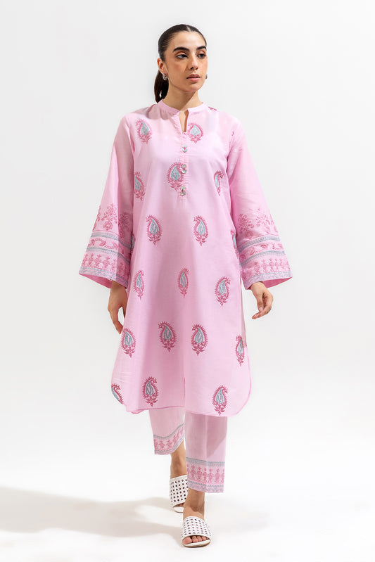 2 PIECE EMBROIDERED LAWN SUIT (PRET)