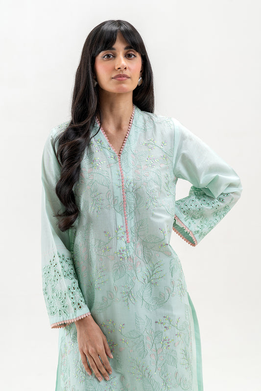 2 PIECE EMBROIDERED LAWN SUIT (PRET)