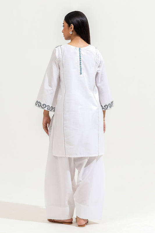 2 PIECE EMBROIDERED LAWN SUIT (PRET)