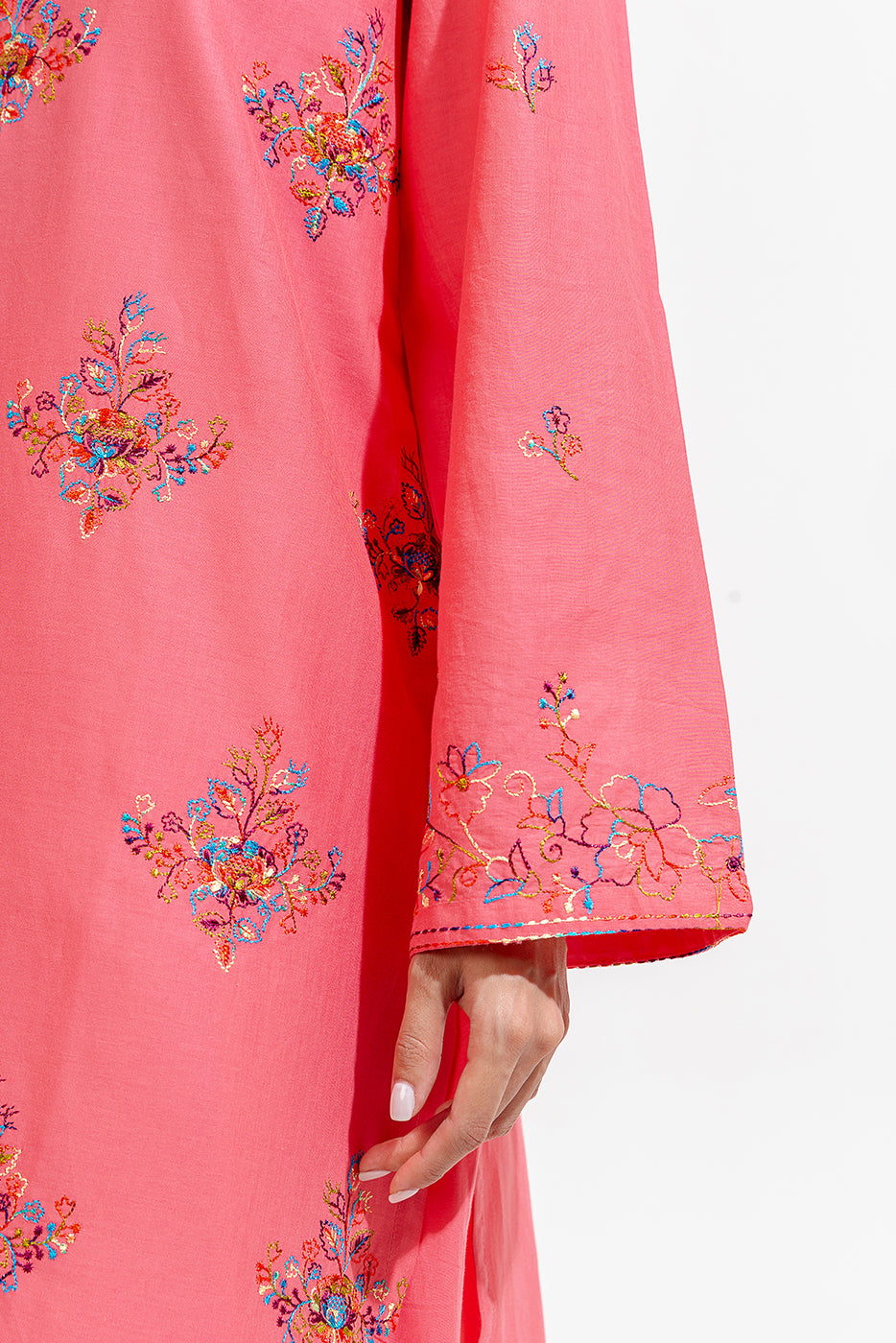 2 PIECE EMBROIDERED LAWN SUIT (PRET)