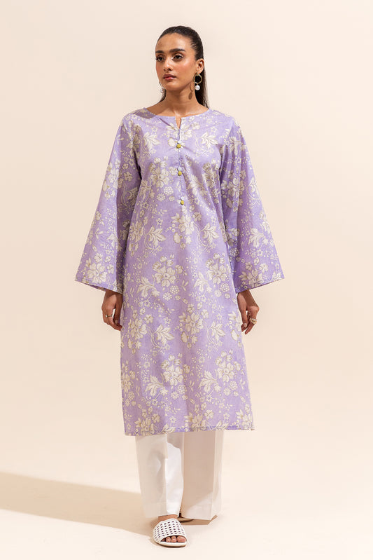 1 PIECE PRINTED LAWN SHIRT-LILAC WHISPER (UNSTITCHED)