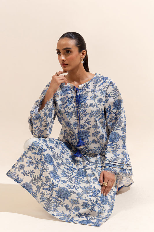 1 PIECE PRINTED LAWN SHIRT-MIDNIGHT PEARL (UNSTITCHED)