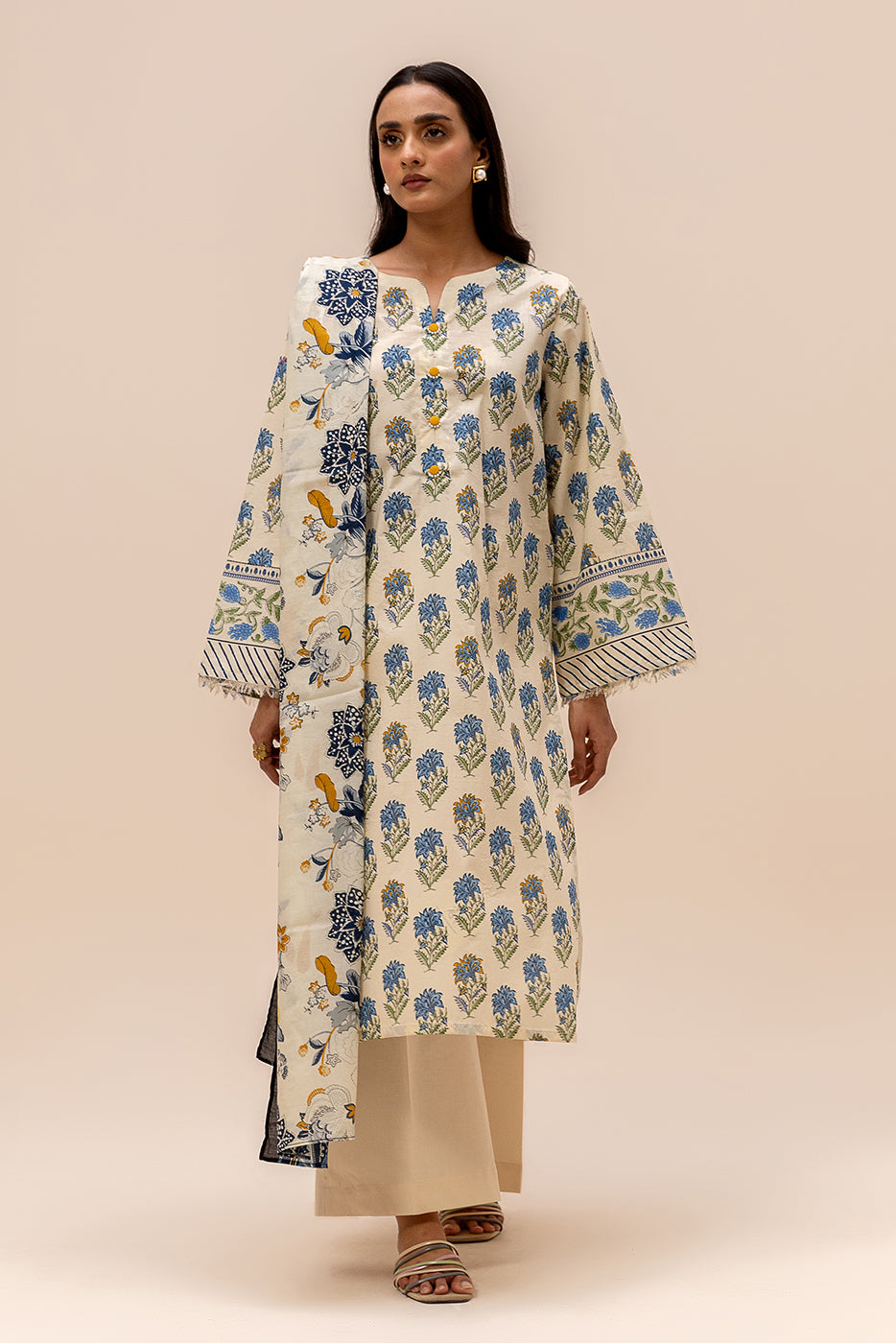 3 PIECE PRINTED LAWN SUIT-PEARL MUSE (UNSTITCHED)