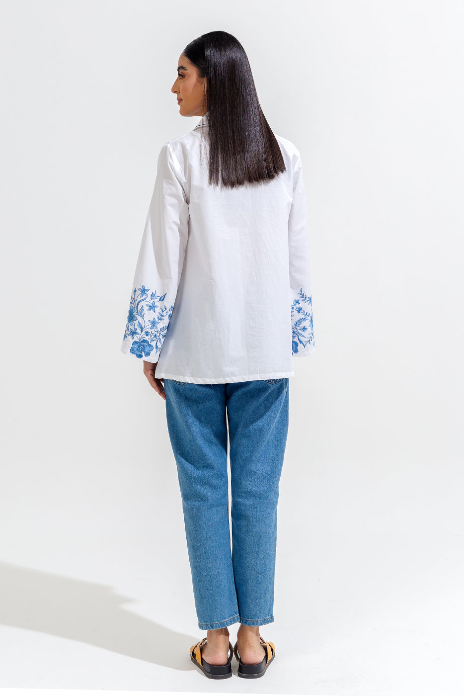 EMBROIDERED LAWN SHIRT (PRET)