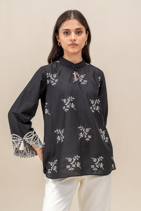 EMBROIDERED LAWN TOP (PRET)