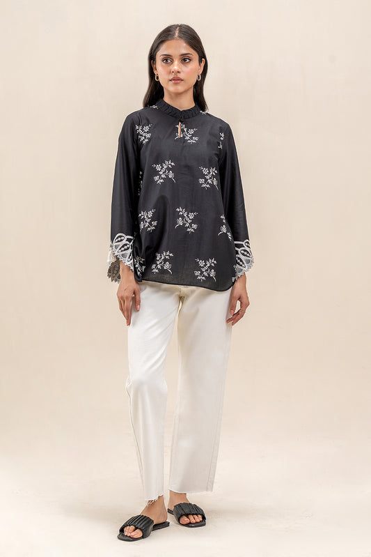 EMBROIDERED LAWN TOP (PRET)