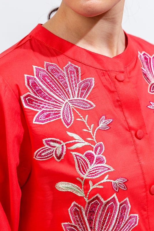 EMBROIDERED LAWN TOP (PRET)