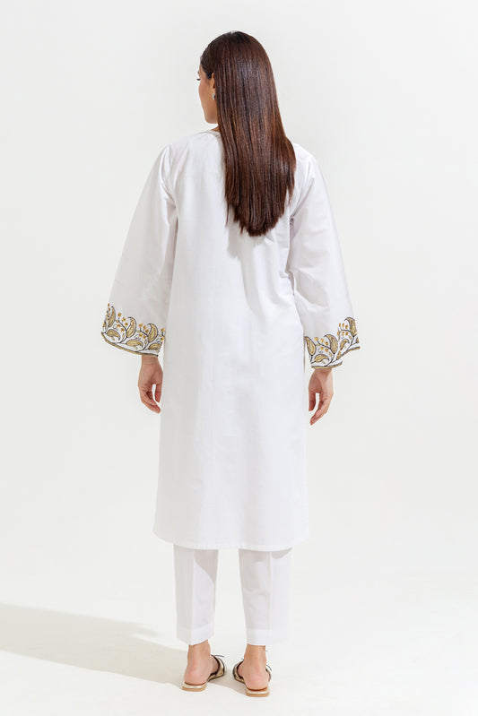 2 PIECE EMBROIDERED LAWN SUIT (PRET)