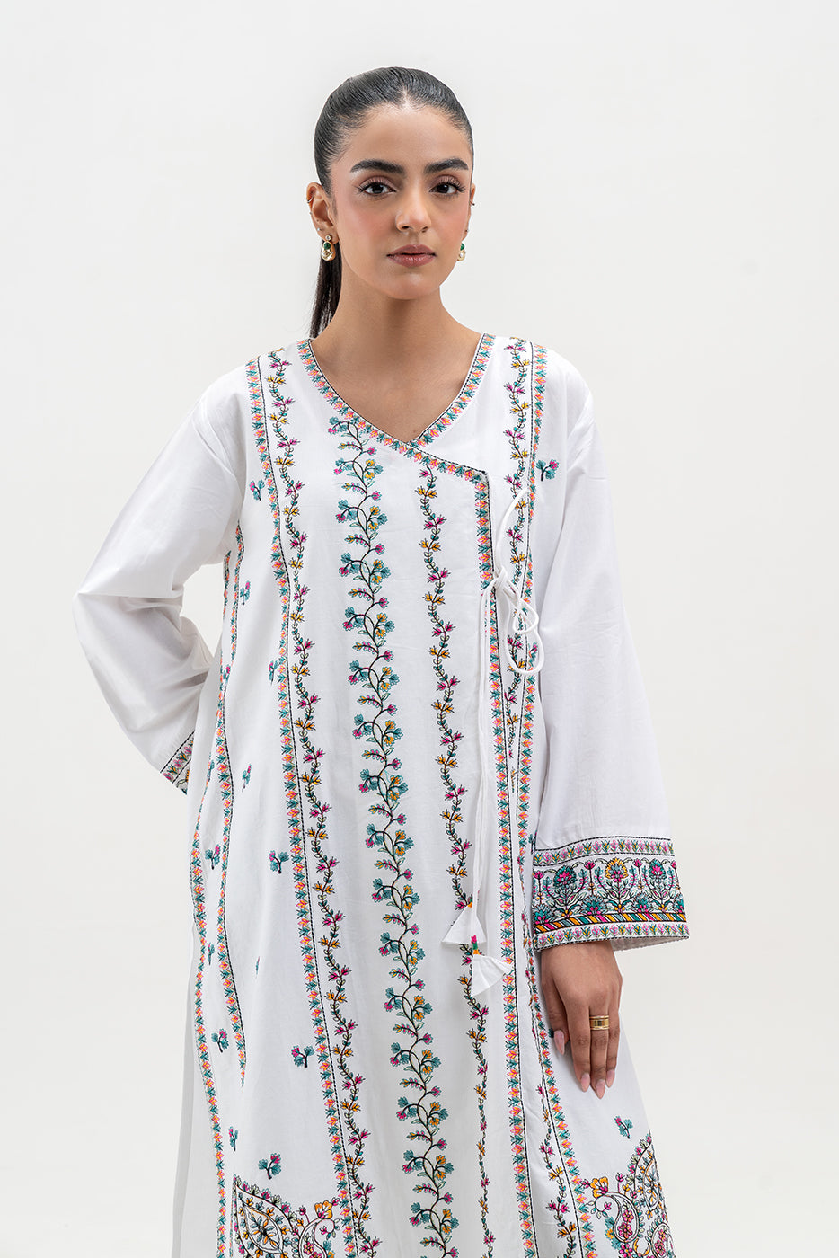 2 PIECE EMBROIDERED LAWN SUIT (PRET)
