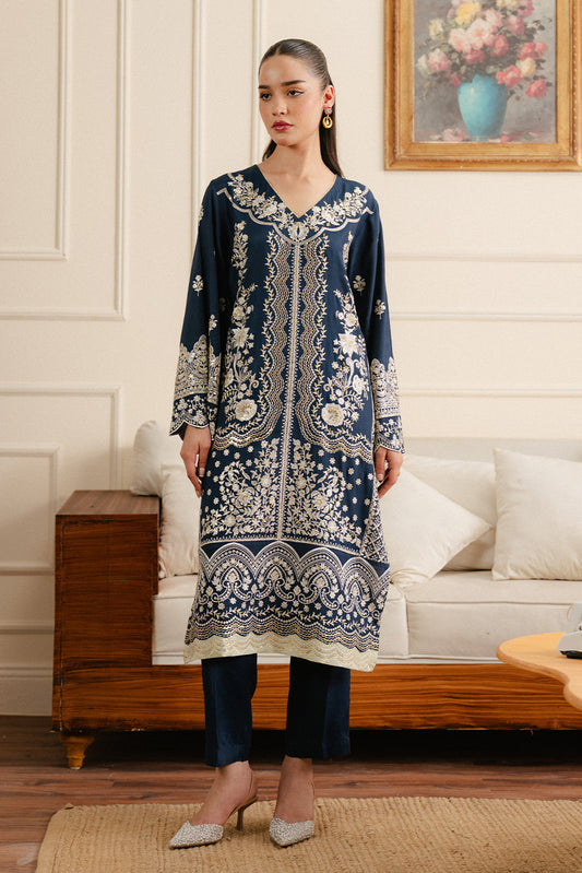 EMBROIDERED SILK SHIRT (LUXURY-PRET)