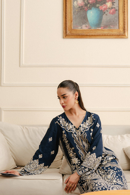 EMBROIDERED SILK SHIRT (LUXURY-PRET)