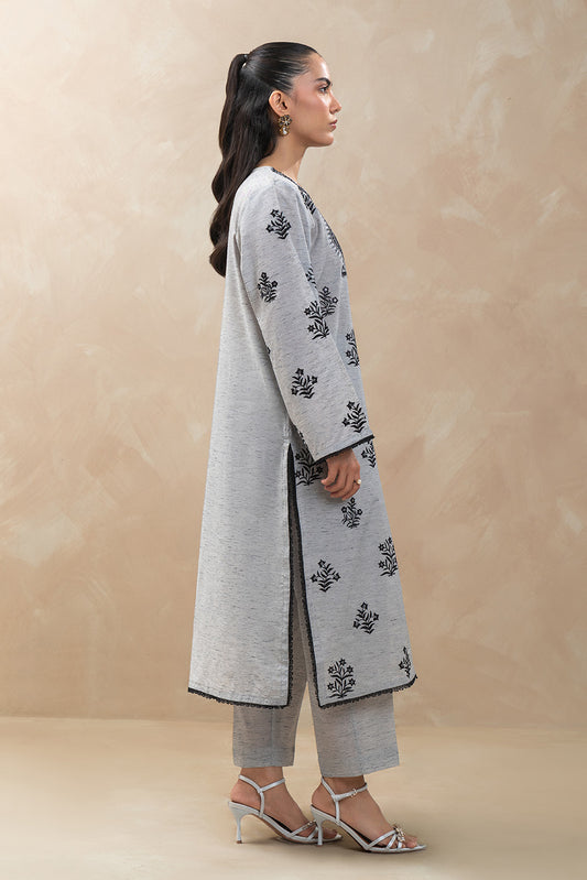 2 PIECE EMBROIDERED MULTI NEPS SHIRT (LUXURY-PRET)