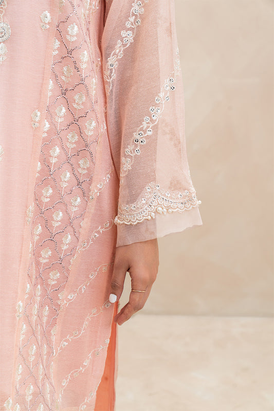 3 PIECE EMBROIDERED COTTON SUIT (LUXURY-PRET)