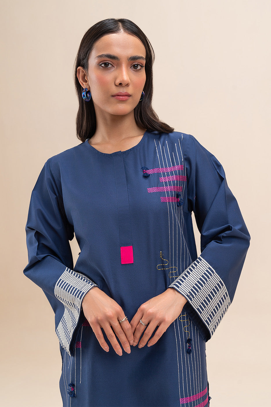 2 PIECE EMBROIDERED LAWN SUIT (PRET)