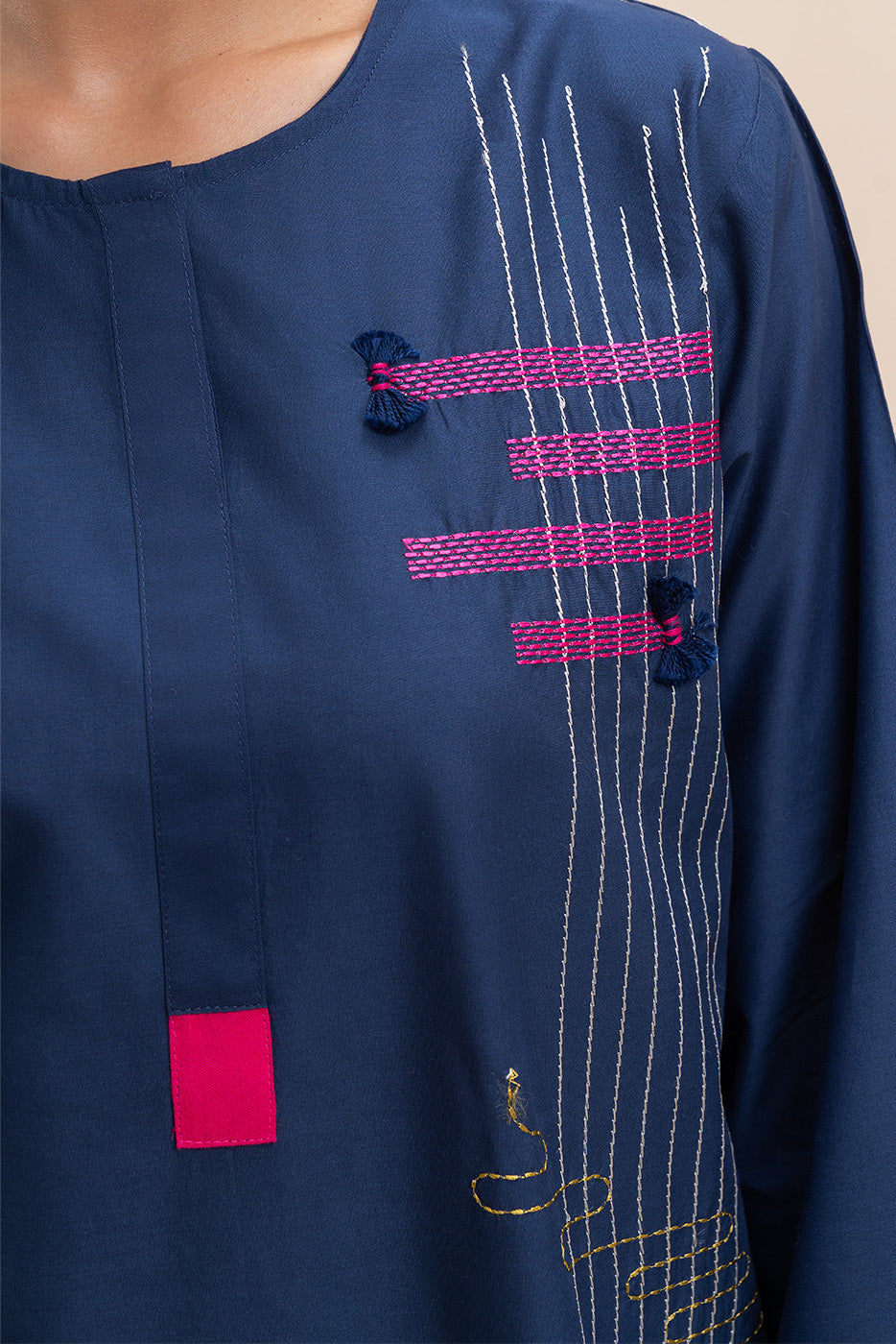 2 PIECE EMBROIDERED LAWN SUIT (PRET)
