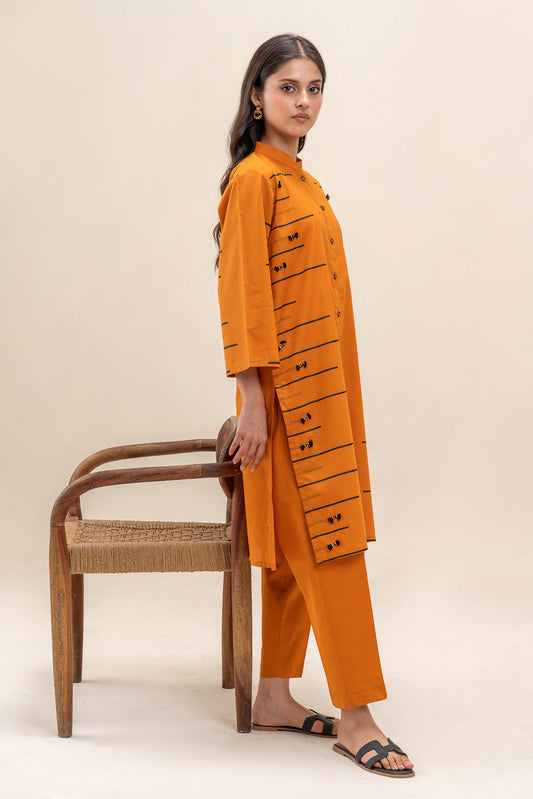 2 PIECE PRINTED LAWN SUIT (PRET)