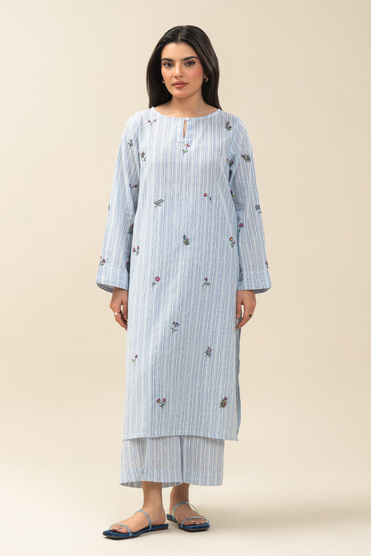 2 PIECE EMBROIDERED LAWN SUIT (PRET)