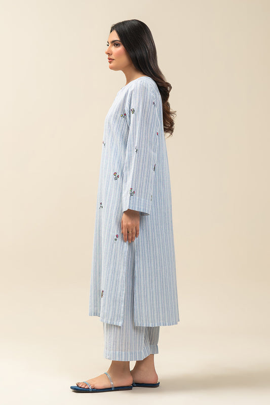 2 PIECE EMBROIDERED LAWN SUIT (PRET)