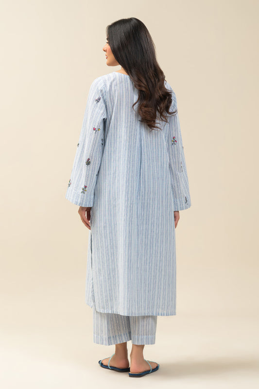 2 PIECE EMBROIDERED LAWN SUIT (PRET)