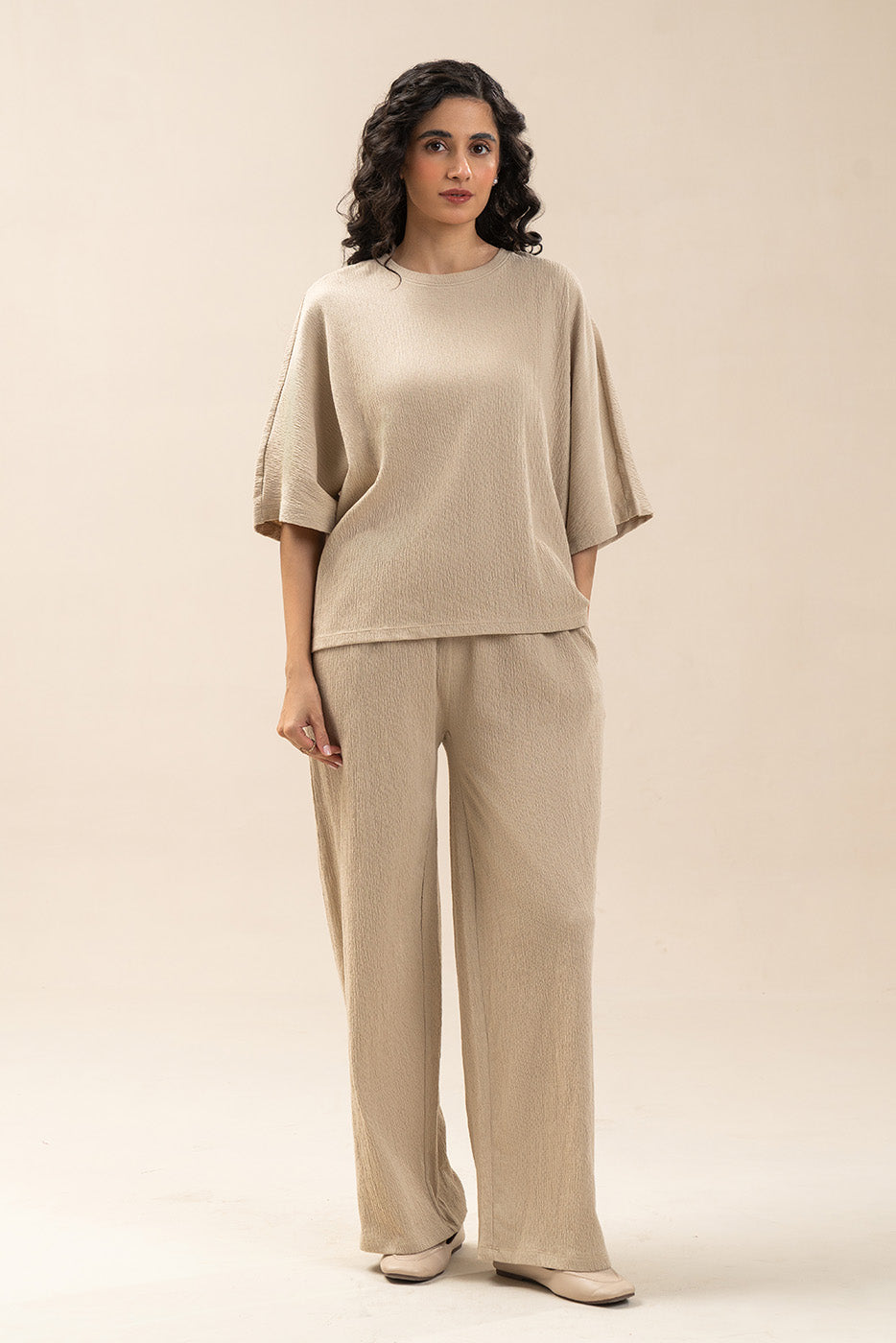 SEER SUCKER KIMONO TOP