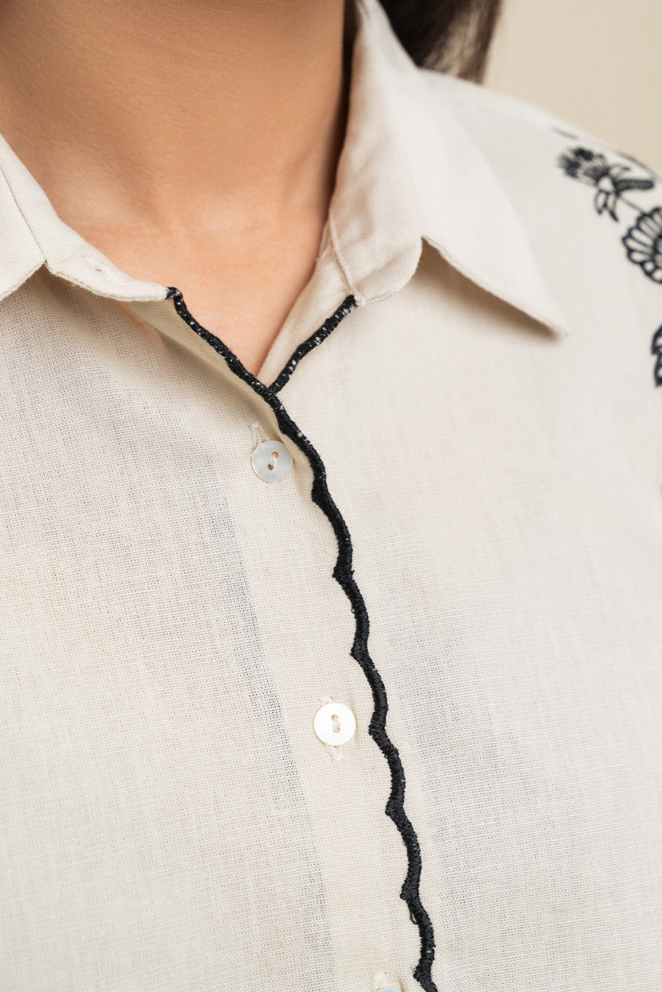 EMBROIDERED CO-ORD SET