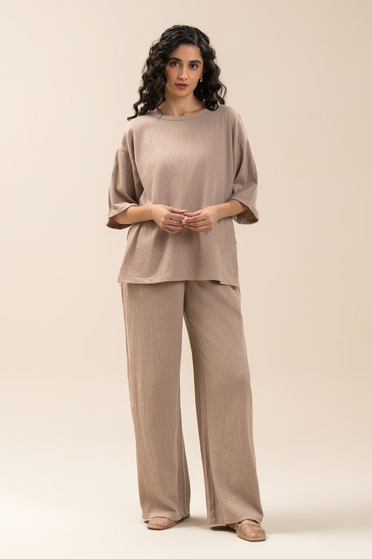 SEER SUCKER SIDE SLIT TOP