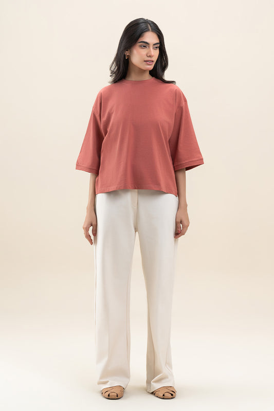 RIB CUFF T-SHIRT