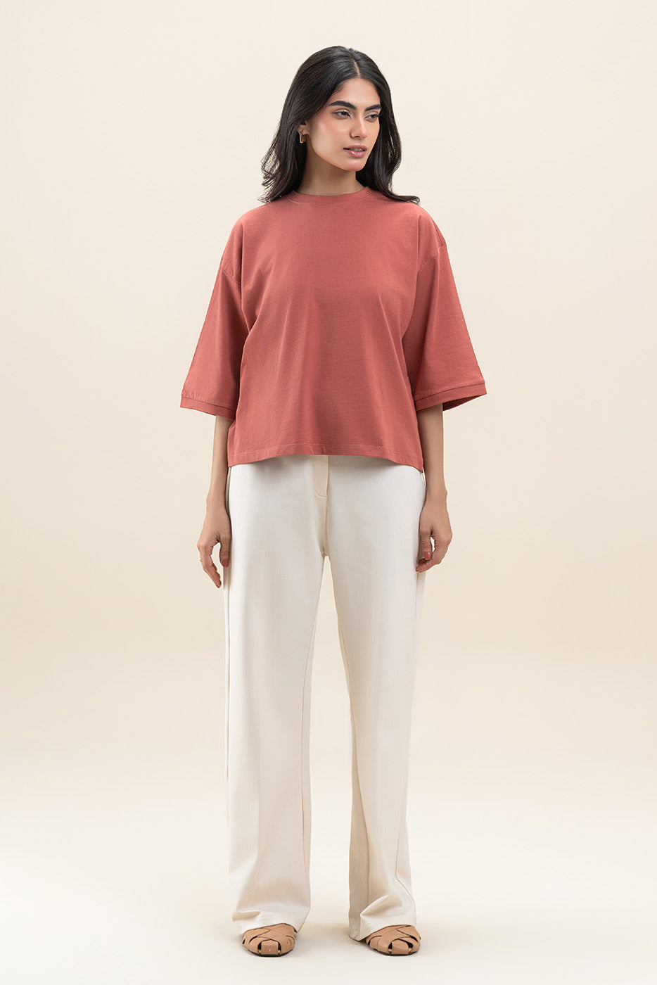 RIB CUFF T-SHIRT
