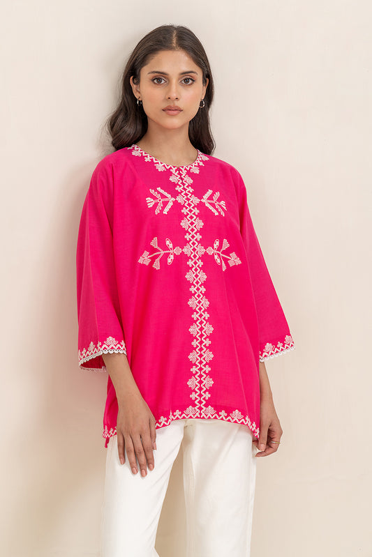 EMBROIDERED  LAWN TOP (PRET)