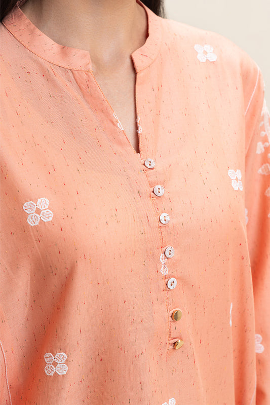 EMBROIDERED MULTI NEPS SHIRT (PRET)