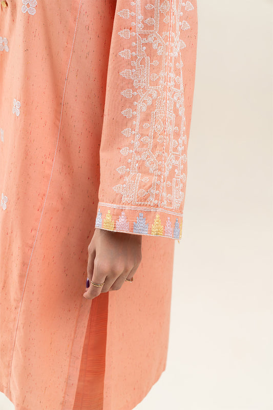 EMBROIDERED MULTI NEPS SHIRT (PRET)