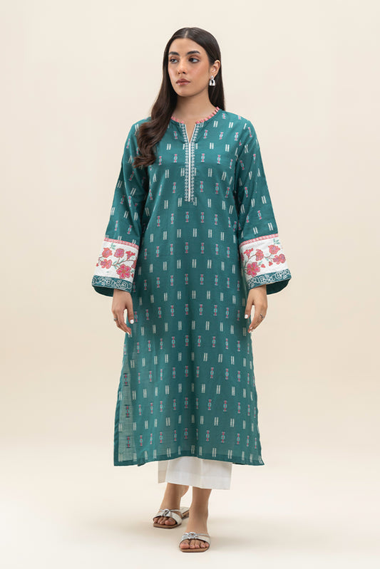 EMBROIDERED JACQUARD SHIRT (PRET)