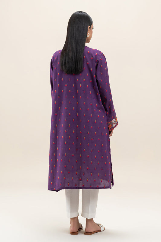 EMBROIDERED JACQUARD SHIRT (PRET)