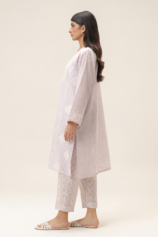 2 PIECE EMBROIDERED SPACE DYED MULTI NAPS SUIT (PRET)