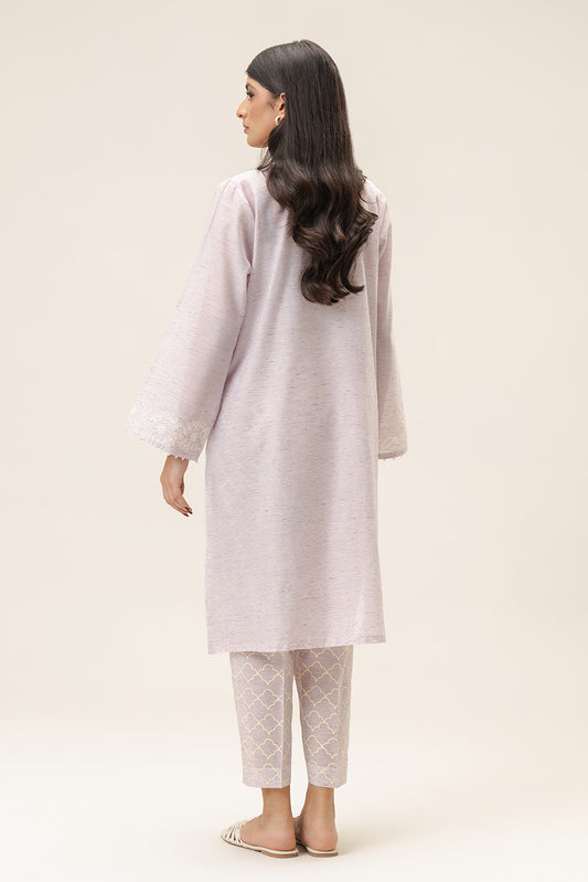 2 PIECE EMBROIDERED SPACE DYED MULTI NAPS SUIT (PRET)