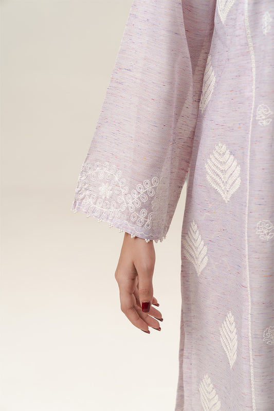 2 PIECE EMBROIDERED SPACE DYED MULTI NAPS SUIT (PRET)