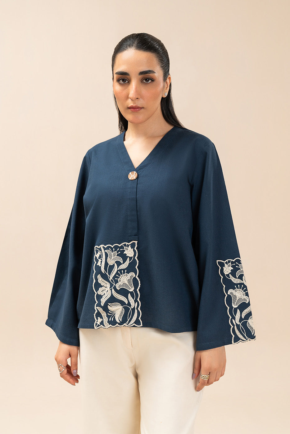 EMBROIDERED TOP (WESTERN)