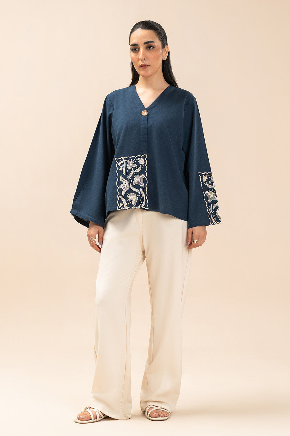 EMBROIDERED TOP (WESTERN)