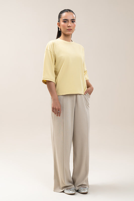 RIB CUFF T-SHIRT