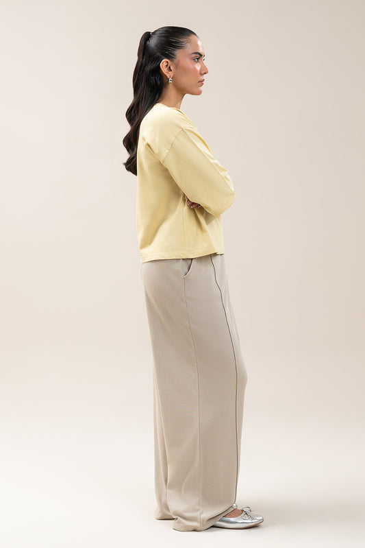 RIB CUFF T-SHIRT