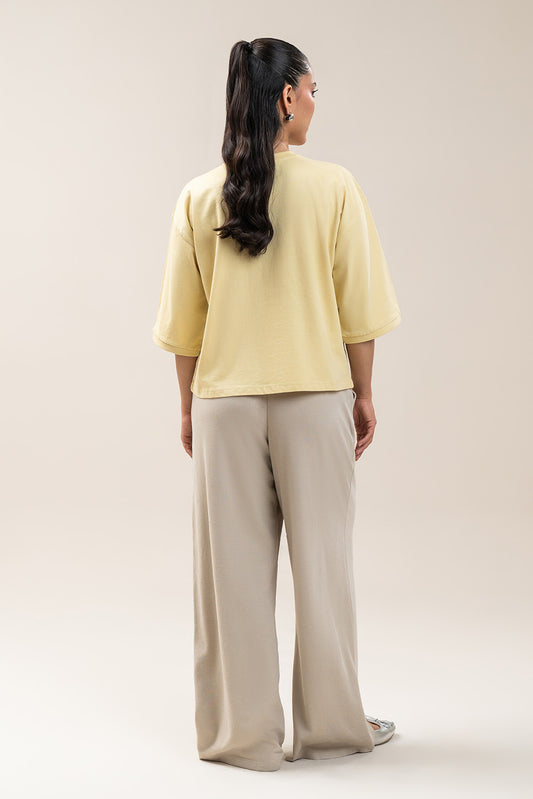 RIB CUFF T-SHIRT