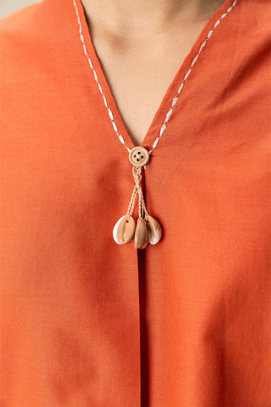 EMBROIDERED CAMBRIC TOP (PRET)