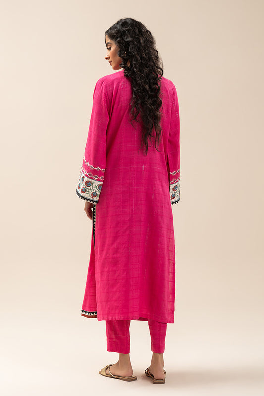 2 PIECE EMBROIDERED DORIA SUIT (PRET)