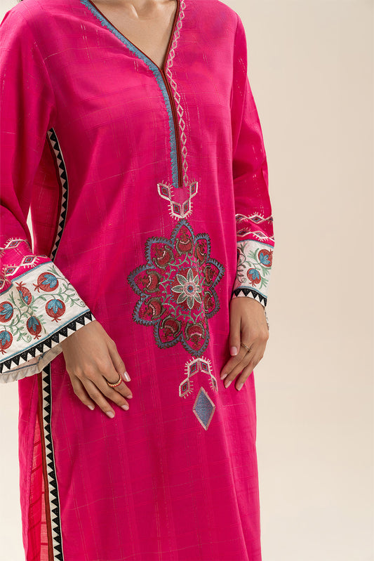 2 PIECE EMBROIDERED DORIA SUIT (PRET)